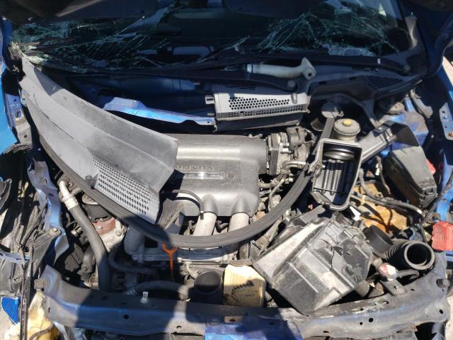 JHMGD38667S057491 - 2007 HONDA FIT S BLUE photo 7