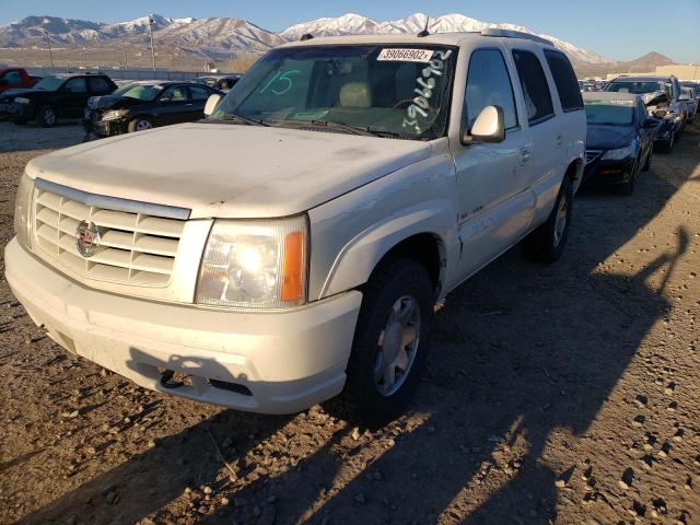 1GYEK63N85R214659 - 2005 CADILLAC ESCALADE WHITE photo 2