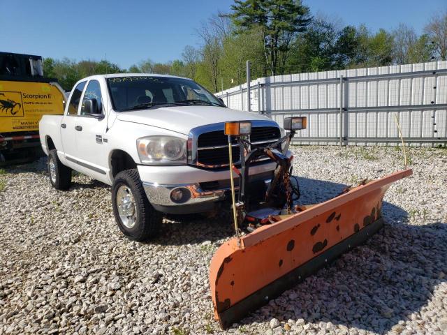 1D7KS28D77J518784 - 2007 DODGE RAM 2500 S WHITE photo 1