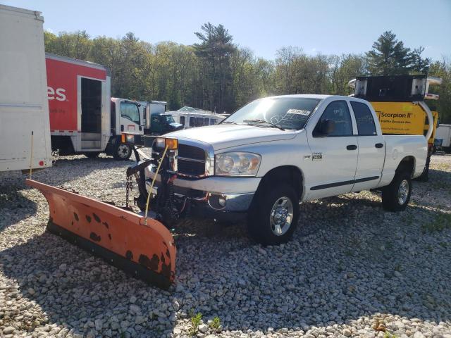 1D7KS28D77J518784 - 2007 DODGE RAM 2500 S WHITE photo 2