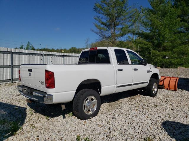 1D7KS28D77J518784 - 2007 DODGE RAM 2500 S WHITE photo 4