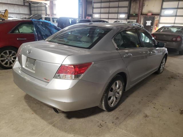 1HGCP2F84AA054416 - 2010 HONDA ACCORD EXL SILVER photo 4