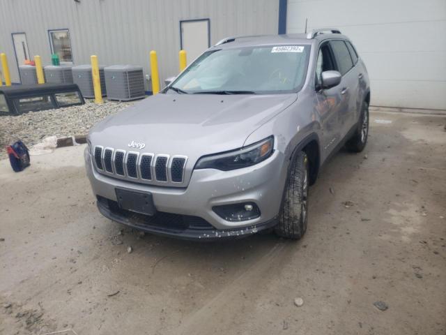 1C4PJMLX9KD315614 - 2019 JEEP CHEROKEE L GRAY photo 2