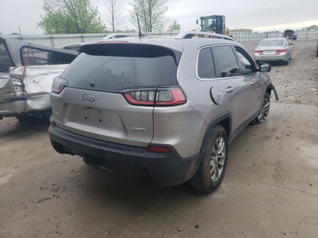 1C4PJMLX9KD315614 - 2019 JEEP CHEROKEE L GRAY photo 4