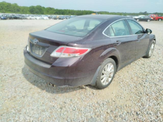 1YVHZ8CH0B5M05252 - 2011 MAZDA 6 I PURPLE photo 4