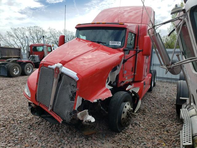 1XKAD49X6FJ469472 - 2015 KENWORTH CONSTRUCTI RED photo 2