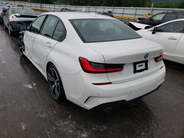 3MW5R1J02M8B75293 - 2021 BMW 330I WHITE photo 3