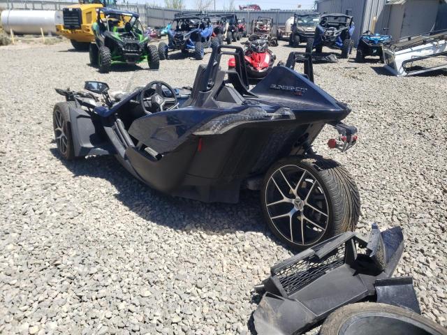 57XAAPFA4K8130840 - 2019 POLARIS SLINGSHOT BLUE photo 3