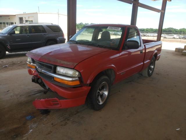 1GCCS1451Y8197406 - 2000 CHEVROLET S TRUCK S1 RED photo 2