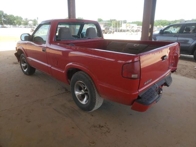 1GCCS1451Y8197406 - 2000 CHEVROLET S TRUCK S1 RED photo 3