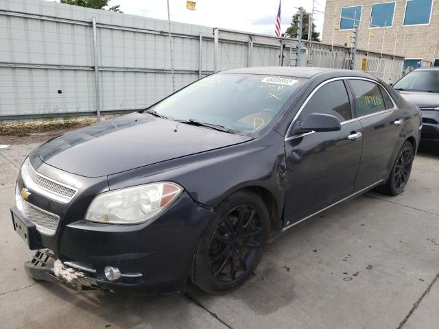 1G1ZK577694191097 - 2009 CHEVROLET MALIBU LTZ შავი ფოტო 2