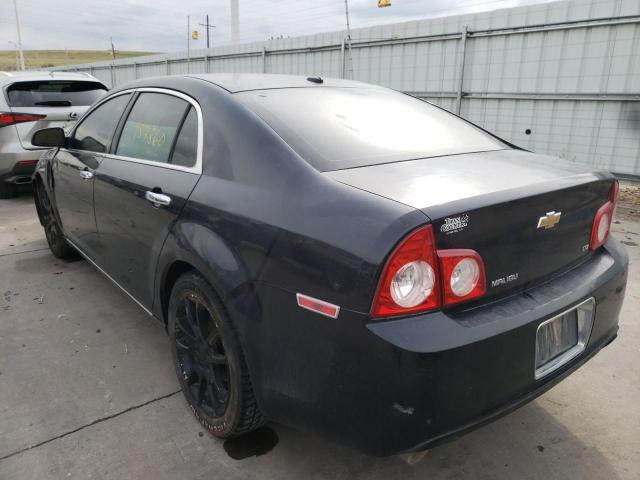 1G1ZK577694191097 - 2009 CHEVROLET MALIBU LTZ შავი ფოტო 3