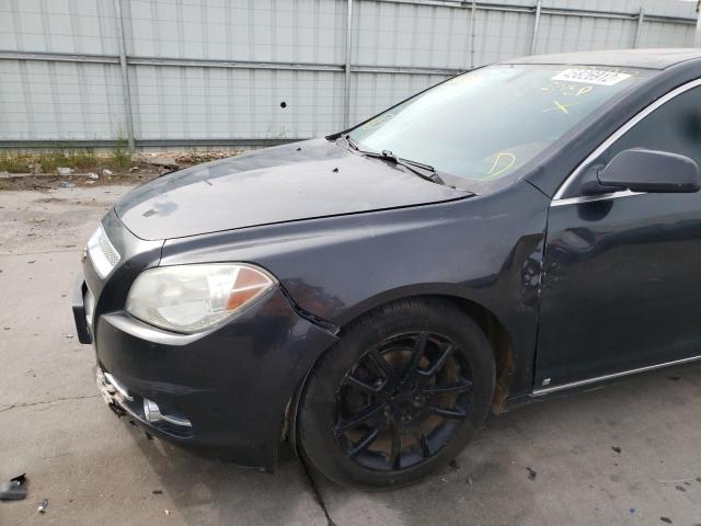1G1ZK577694191097 - 2009 CHEVROLET MALIBU LTZ შავი ფოტო 9
