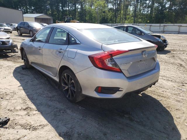 2HGFC2F88LH512682 - 2020 HONDA CIVIC SPOR 银色 照片 3