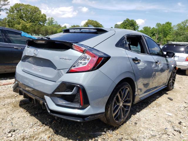 SHHFK7H48MU423788 - 2021 HONDA CIVIC SPOR GRAY photo 4