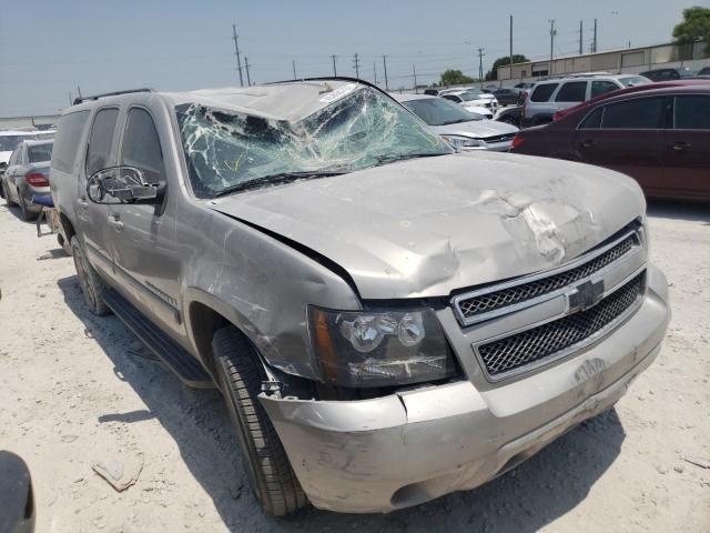 3GNFK16328G312475 - 2008 CHEVROLET SUBURBAN K SILVER photo 1