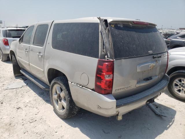 3GNFK16328G312475 - 2008 CHEVROLET SUBURBAN K SILVER photo 3