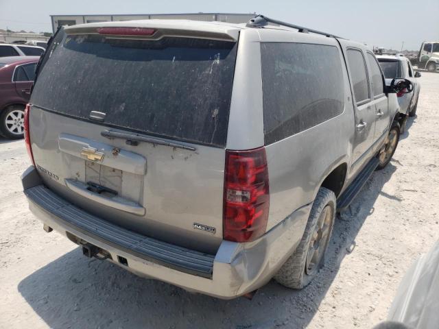 3GNFK16328G312475 - 2008 CHEVROLET SUBURBAN K SILVER photo 4