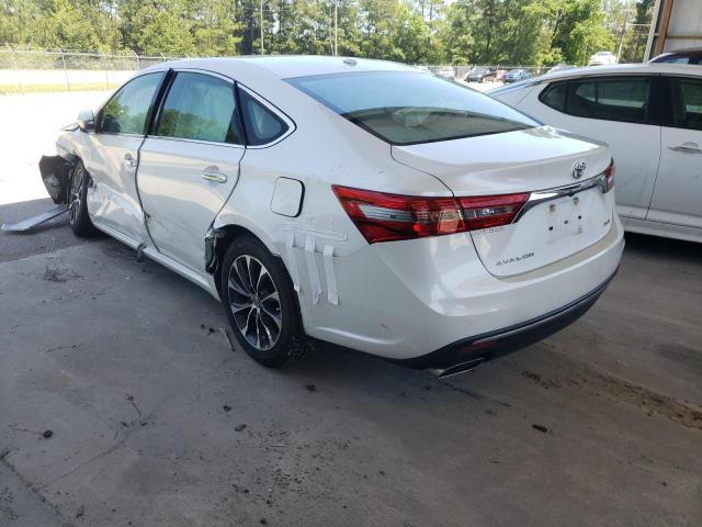 4T1BK1EBXGU236625 - 2016 TOYOTA AVALON XLE WHITE photo 3
