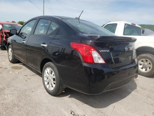 3N1CN7AP9HL871399 - 2017 NISSAN VERSA BLACK photo 3