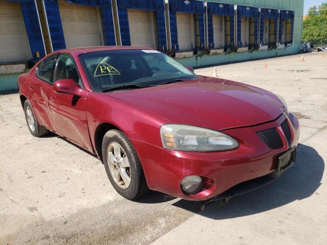 2G2WP522551269158 - 2005 PONTIAC GRAND PRIX Бордовый фото 1