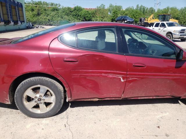 2G2WP522551269158 - 2005 PONTIAC GRAND PRIX Бордовый фото 9
