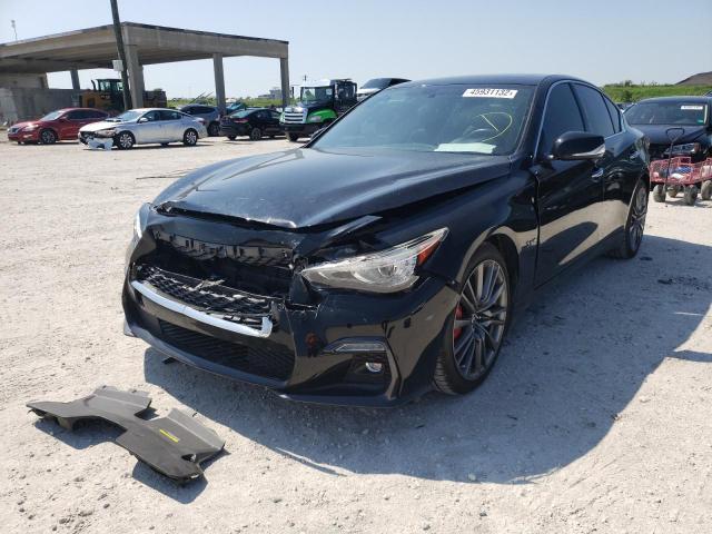 JN1FV7AP1JM460765 - 2018 INFINITI Q50 RED SP BLACK photo 2