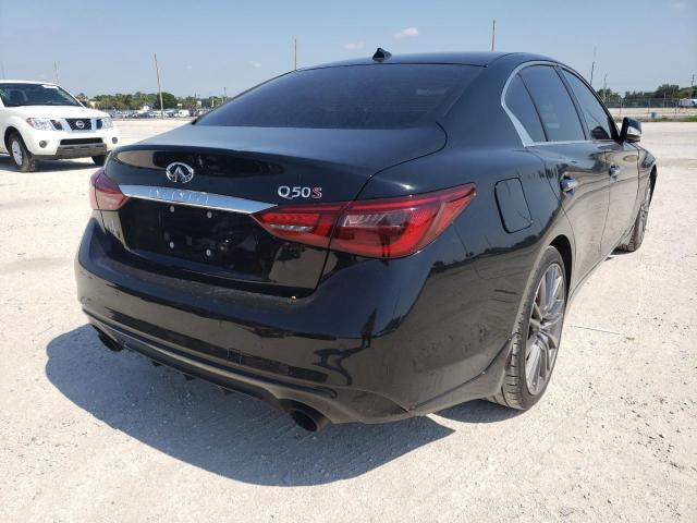 JN1FV7AP1JM460765 - 2018 INFINITI Q50 RED SP BLACK photo 4