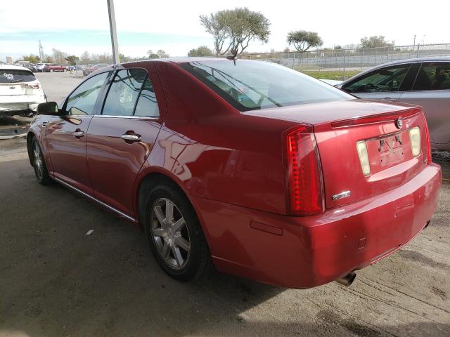 1G6DC67AX80193279 - 2008 CADILLAC STS RED photo 3