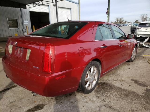 1G6DC67AX80193279 - 2008 CADILLAC STS RED photo 4