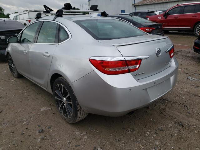 1G4PR5SK2H4106353 - 2017 BUICK VERANO SPO SILVER photo 3