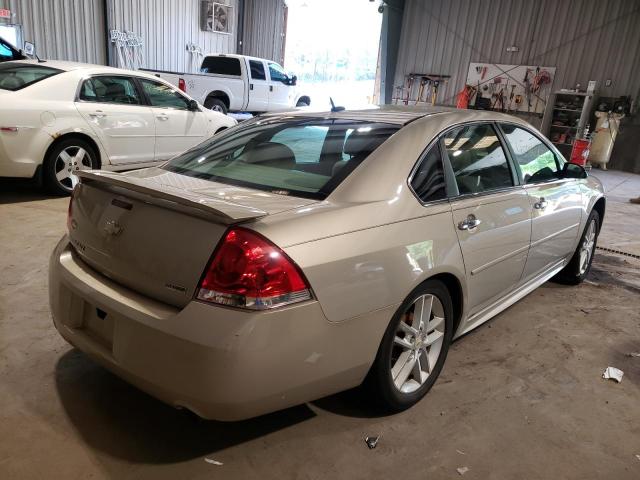 2G1WC5E30C1218099 - 2012 CHEVROLET IMPALA LTZ GOLD photo 4