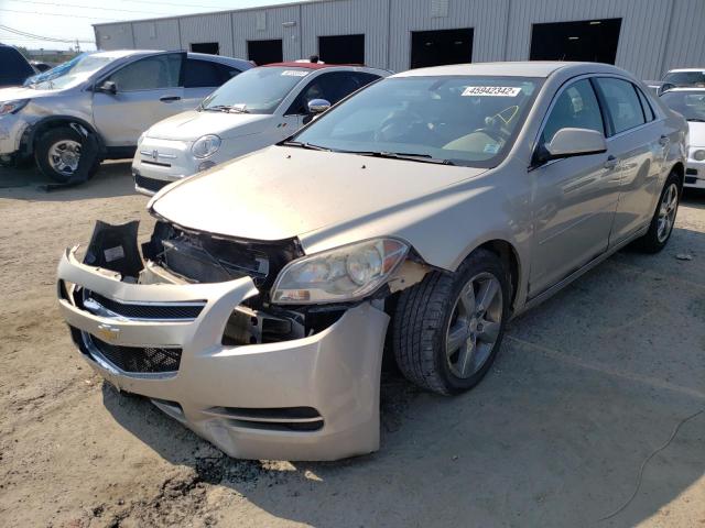 1G1ZD5E02AF141323 - 2010 CHEVROLET MALIBU 2LT BEIGE photo 2
