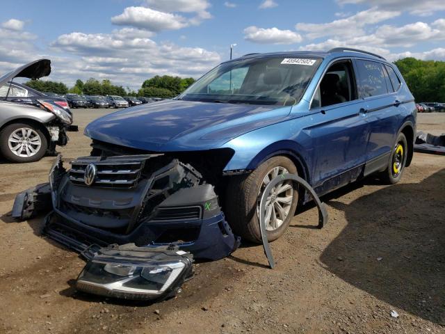 3VV2B7AX2KM032196 - 2019 VOLKSWAGEN TIGUAN SE BLUE photo 2