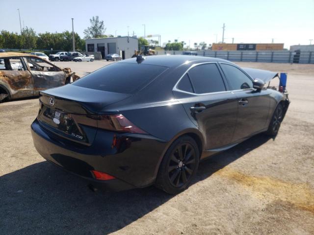 JTHBF1D26F5077331 - 2015 LEXUS IS 250 BLACK photo 4