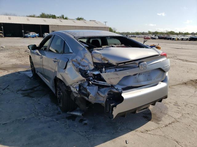 19XFC2F83KE040447 - 2019 HONDA CIVIC SPOR SILVER photo 3