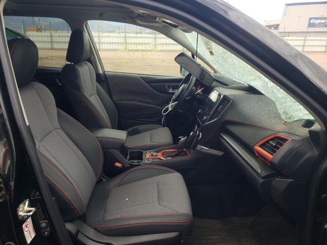 JF2SKAPC1KH503468 - 2019 SUBARU FORESTER S BLACK photo 5