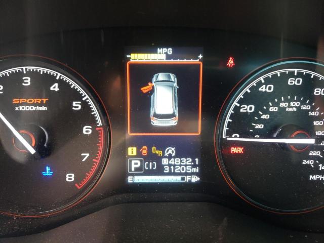 JF2SKAPC1KH503468 - 2019 SUBARU FORESTER S BLACK photo 8