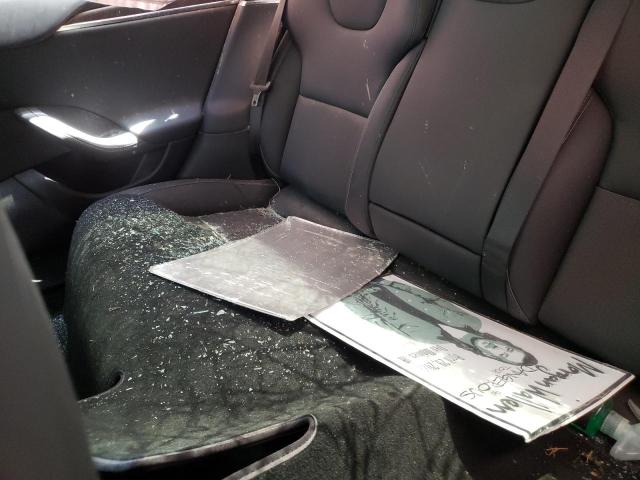 5YJSA1E69MF443697 - 2021 TESLA MODEL S Սպիտակ լուսանկար 6