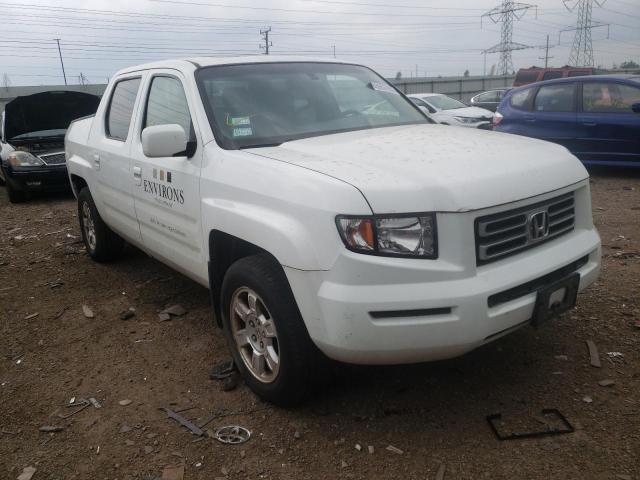 2HJYK16518H520619 - 2008 HONDA RIDGELINE WHITE photo 1