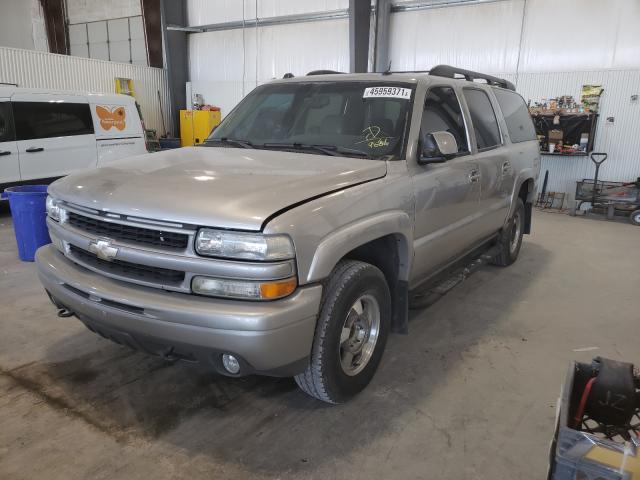 3GNFK16Z25G139881 - 2005 CHEVROLET SUBURBAN K SILVER photo 2