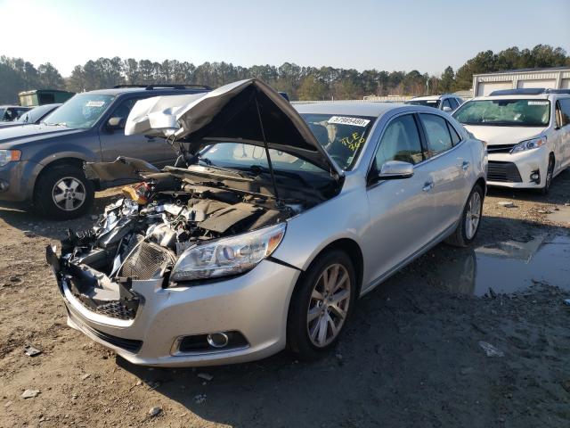 1G11E5SA8GU142617 - 2016 CHEVROLET MALIBU LIM 银色 照片 2