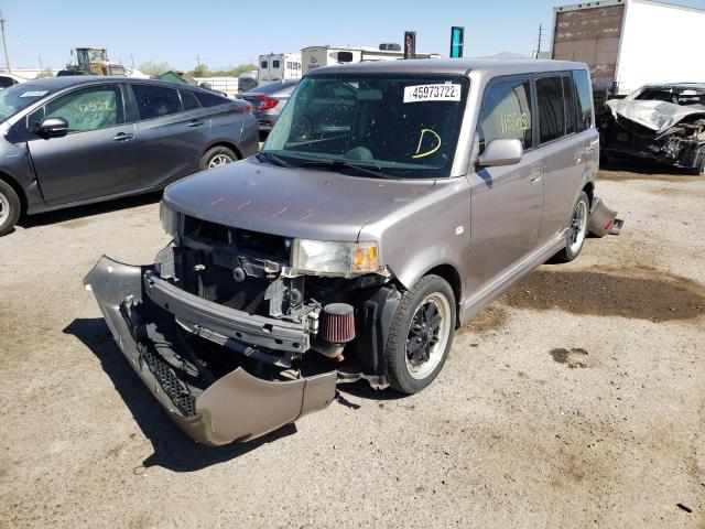 JTLKT334040140804 - 2004 TOYOTA SCION XB Gümüş fotoğraf 2