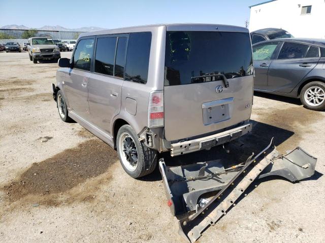 JTLKT334040140804 - 2004 TOYOTA SCION XB Gümüş fotoğraf 3