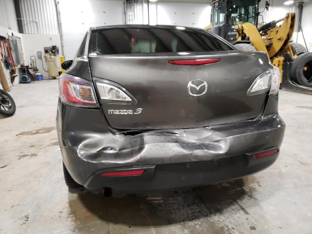 JM1BL1UF5B1369938 - 2011 MAZDA 3 I GRAY photo 9