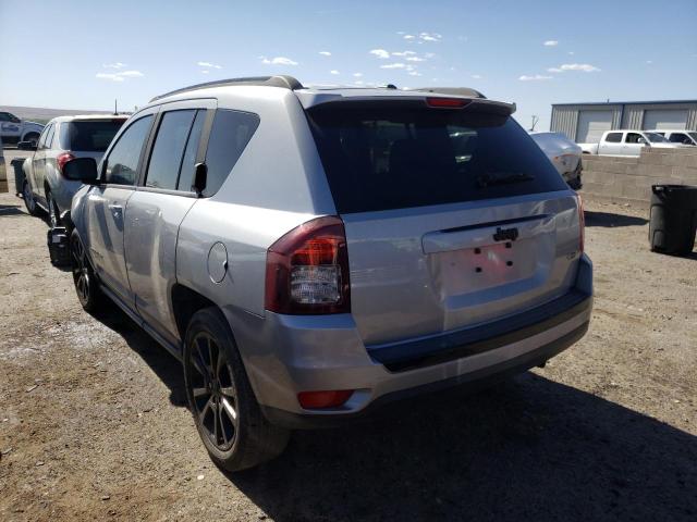 1C4NJCBA0ED790216 - 2014 JEEP COMPASS SP SILVER photo 3