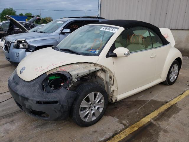 3VWRF31Y79M409793 - 2009 VOLKSWAGEN NEW BEETLE CREAM photo 2