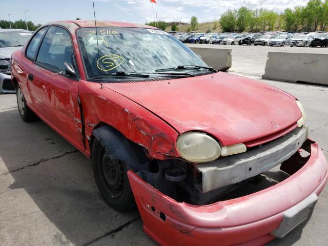 1P3ES22C7VD256543 - 1997 DODGE NEON RED photo 1