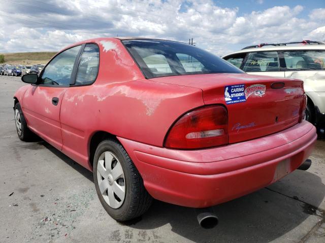 1P3ES22C7VD256543 - 1997 DODGE NEON RED photo 3