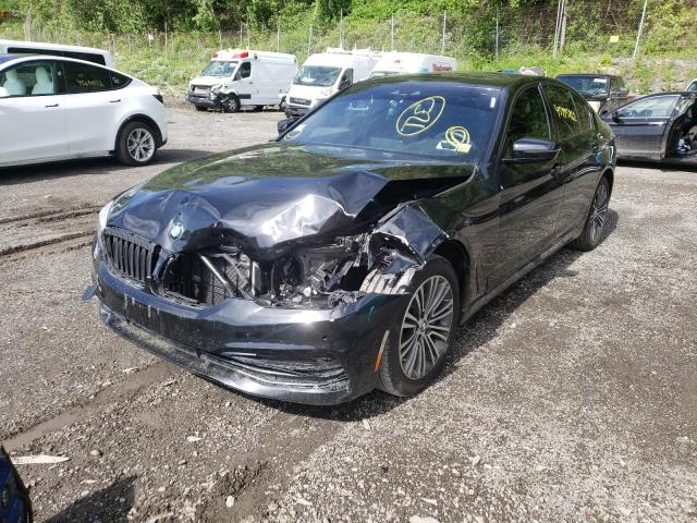 WBAJR7C04LWW74858 - 2020 BMW 530 XI BLACK photo 2